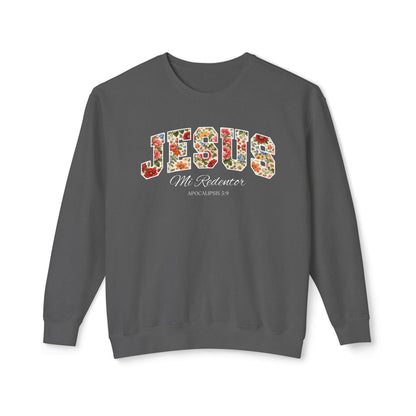 Jesus Mi Redentor Sweat-Shirt — Spanish Christian Faith Tee 100% Cotton