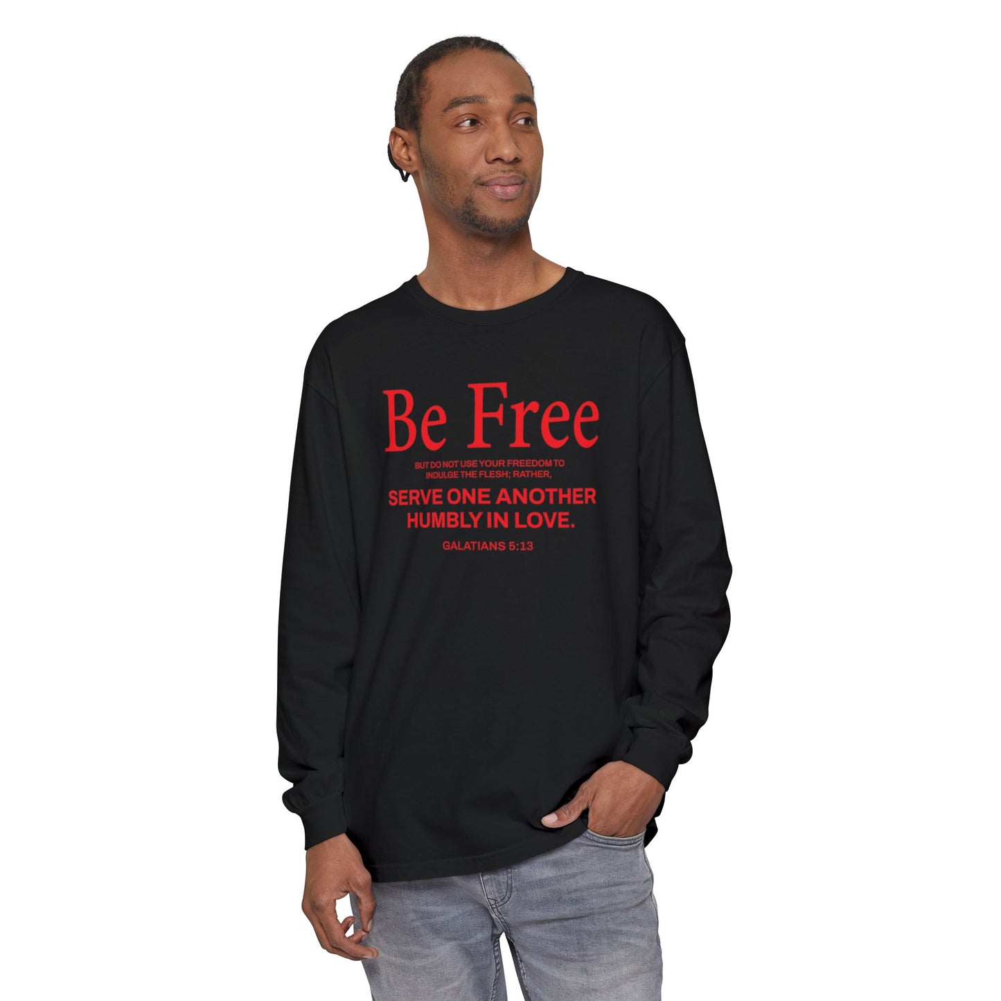 Be Free "Galatians 5:13" RED