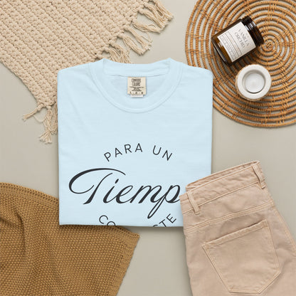 Para un Tiempo Como Este Ester 4:14 100% Cotton T-Shirt — Spanish Wise Woman Bible Verse