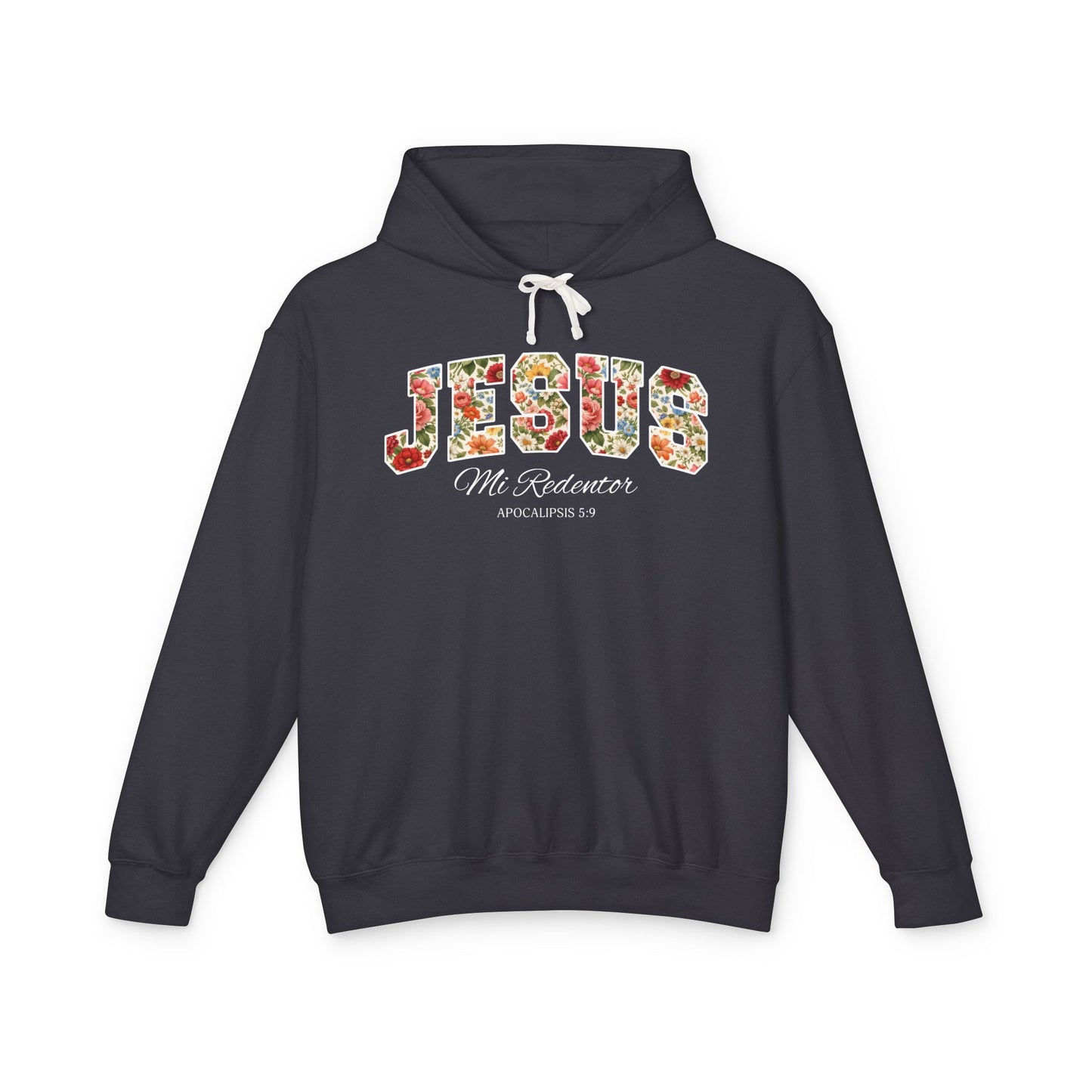 Jesus Mi Redentor Hoodie — Spanish Christian Faith Tee 100% Cotton