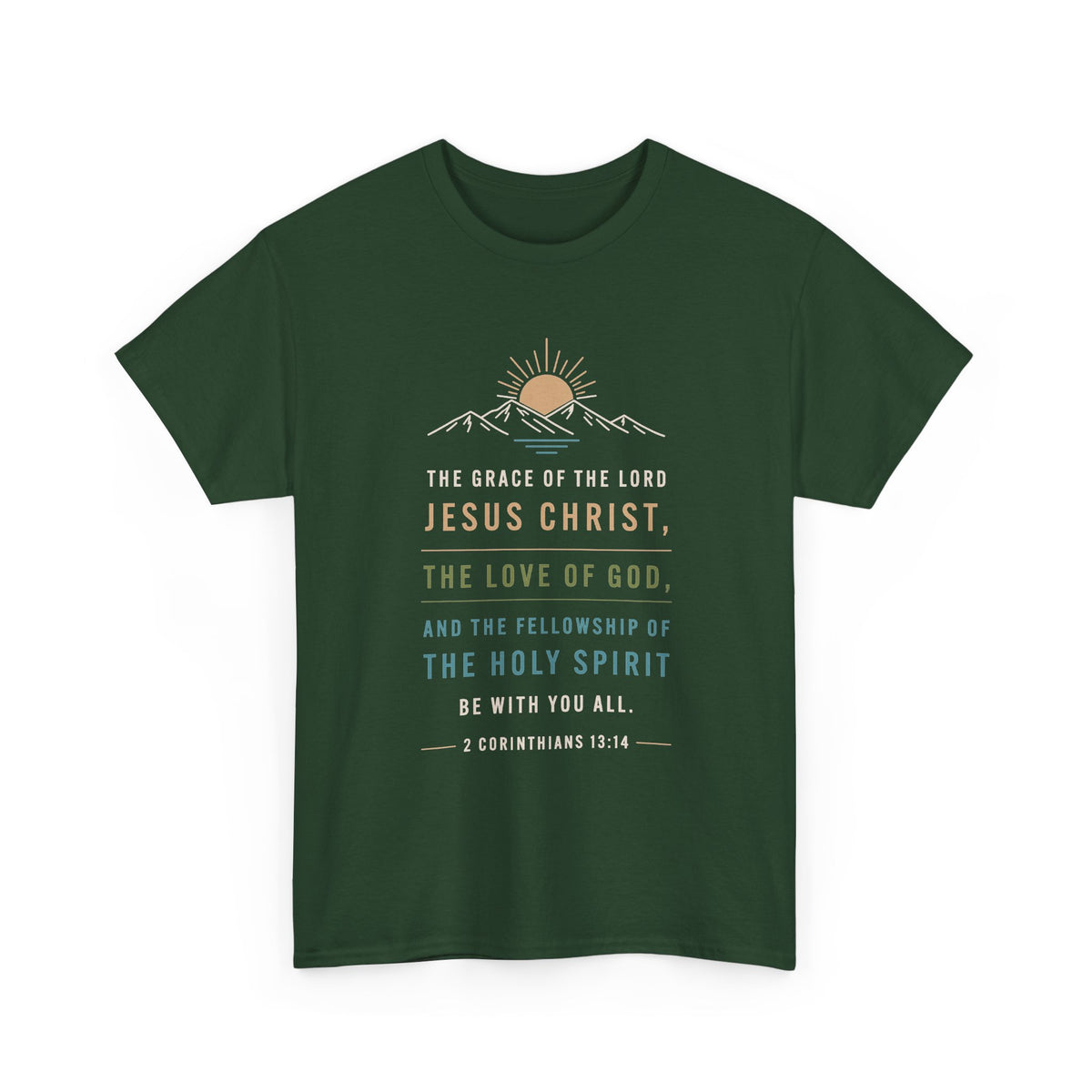The Grace of the Lord Jesus Christ Christian Scripture T-Shirt