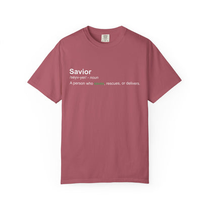 Savior Definition T-Shirt 100% cotton