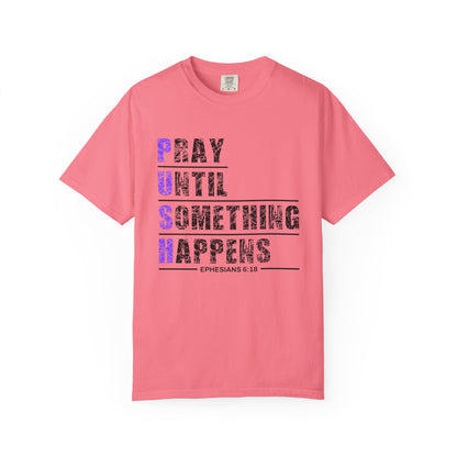 PUSH "Ephesians 6:18"