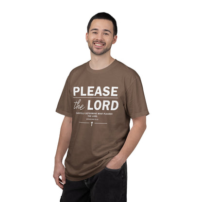 Please the Lord Ephesians 5:10 T-Shirt 100% Cotton T-Shirt