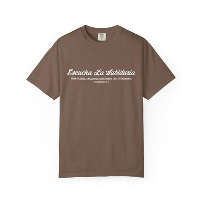 Proverbios 2:2 "Escucha la Sabiduría" T-Shirt