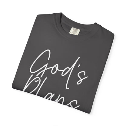 God's Plans Jeremiah 29:11 100% Cotton‑Shirt — Inspirational Faith Graphic T-shirt