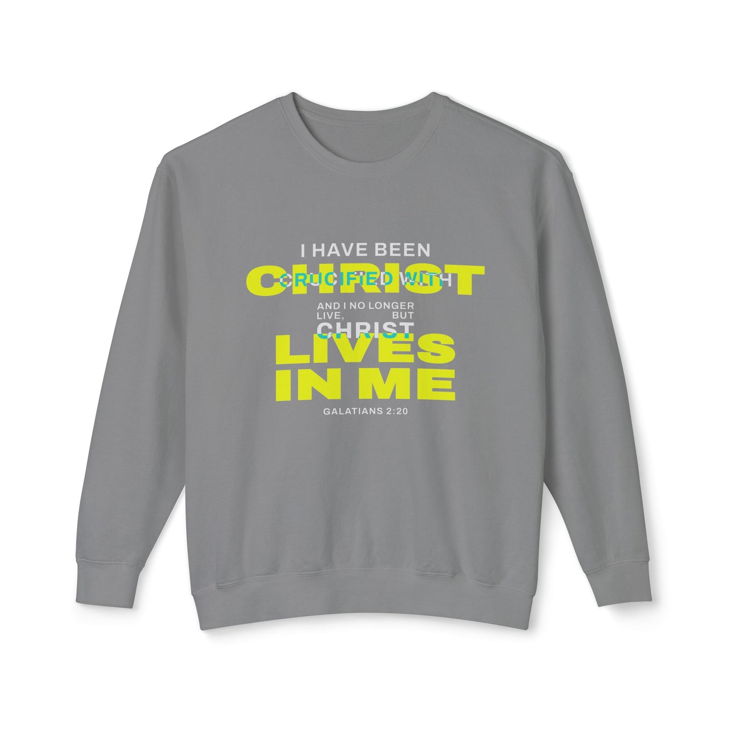 I have been Crucified with Christ "Galatians 2:20" YELLOW