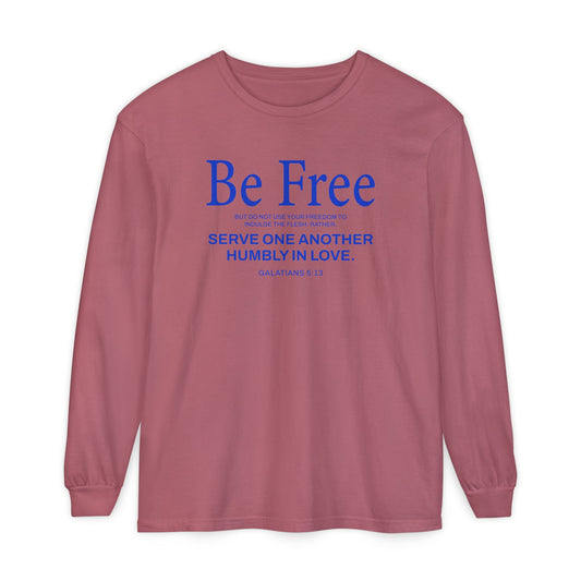 Be Free "Galatians 5:13" BLUE