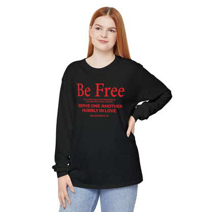 Be Free "Galatians 5:13" RED