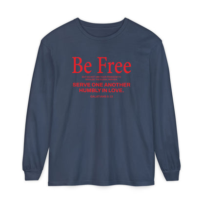 Be Free "Galatians 5:13" RED