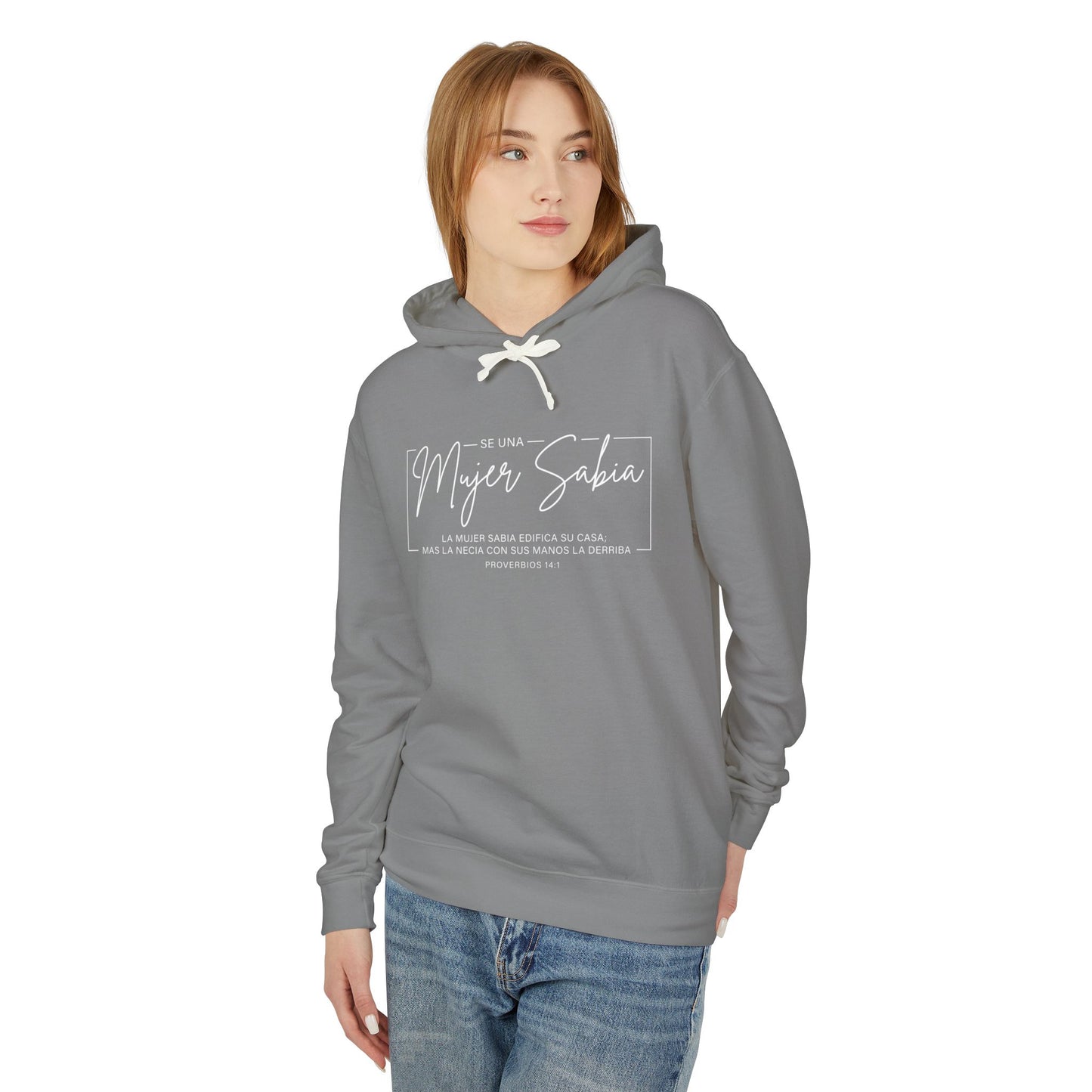 Mujer Sabia 100% Cotton Hooded Sweatshirt — Women's Empowerment Pullover