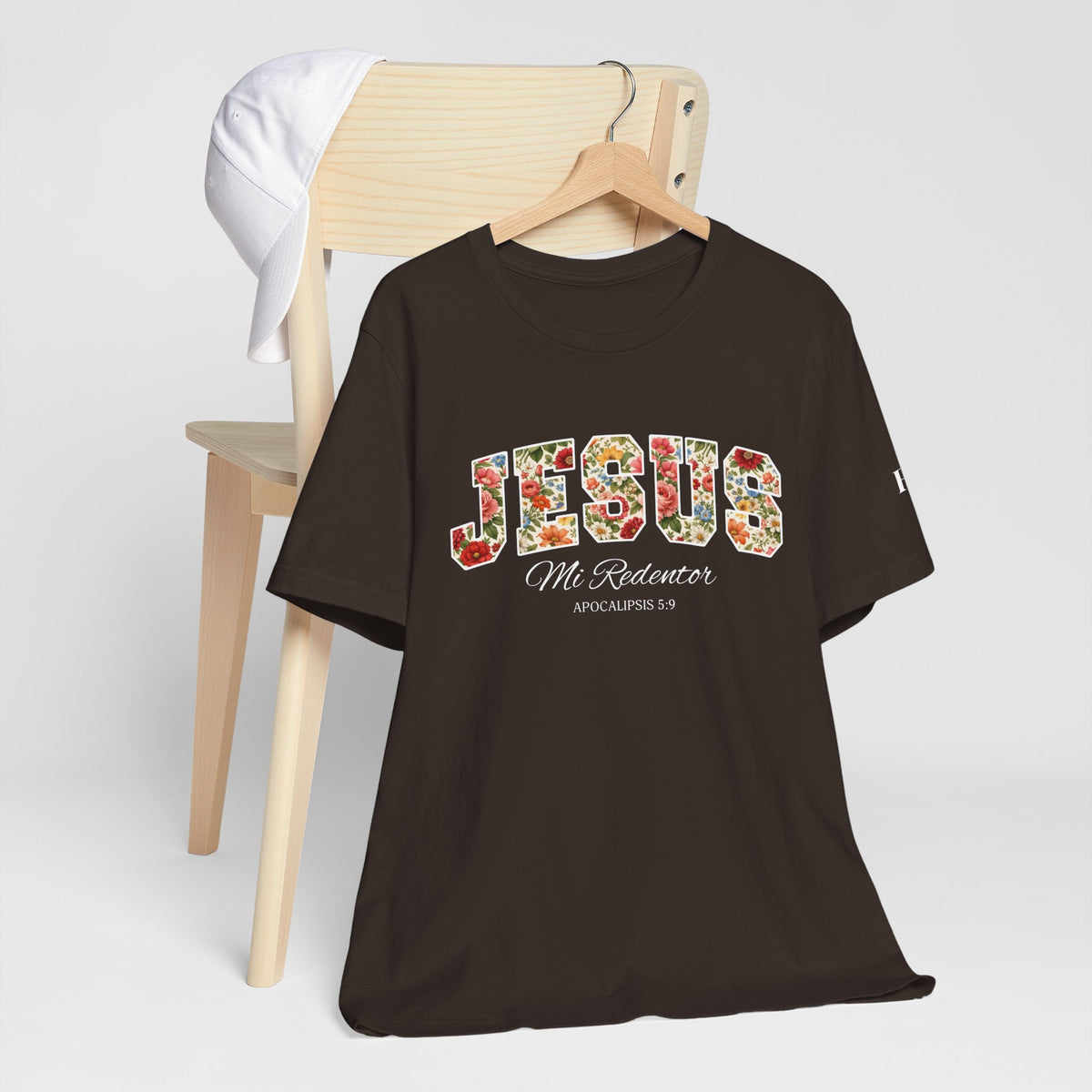 Jesus Mi Redentor Floral Graphic Tee