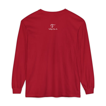 Repent Definition 100% Cotton Long Sleeve T-Shirt — Garment-Dyed