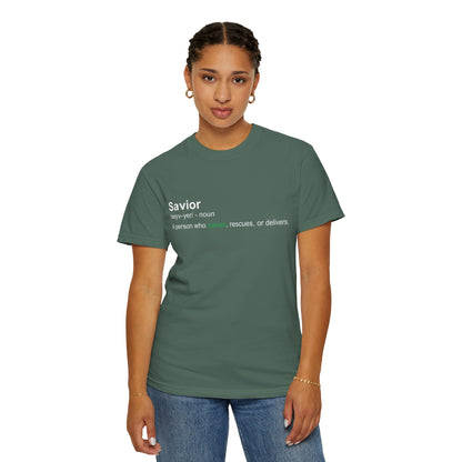 Savior Definition T-Shirt 100% cotton