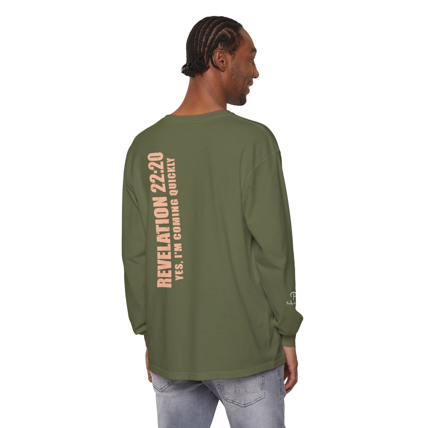 Revelation 22:20 Cotton Long Sleeve T-Shirt