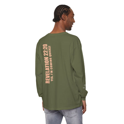 Revelation 22:20 Cotton Long Sleeve T-Shirt