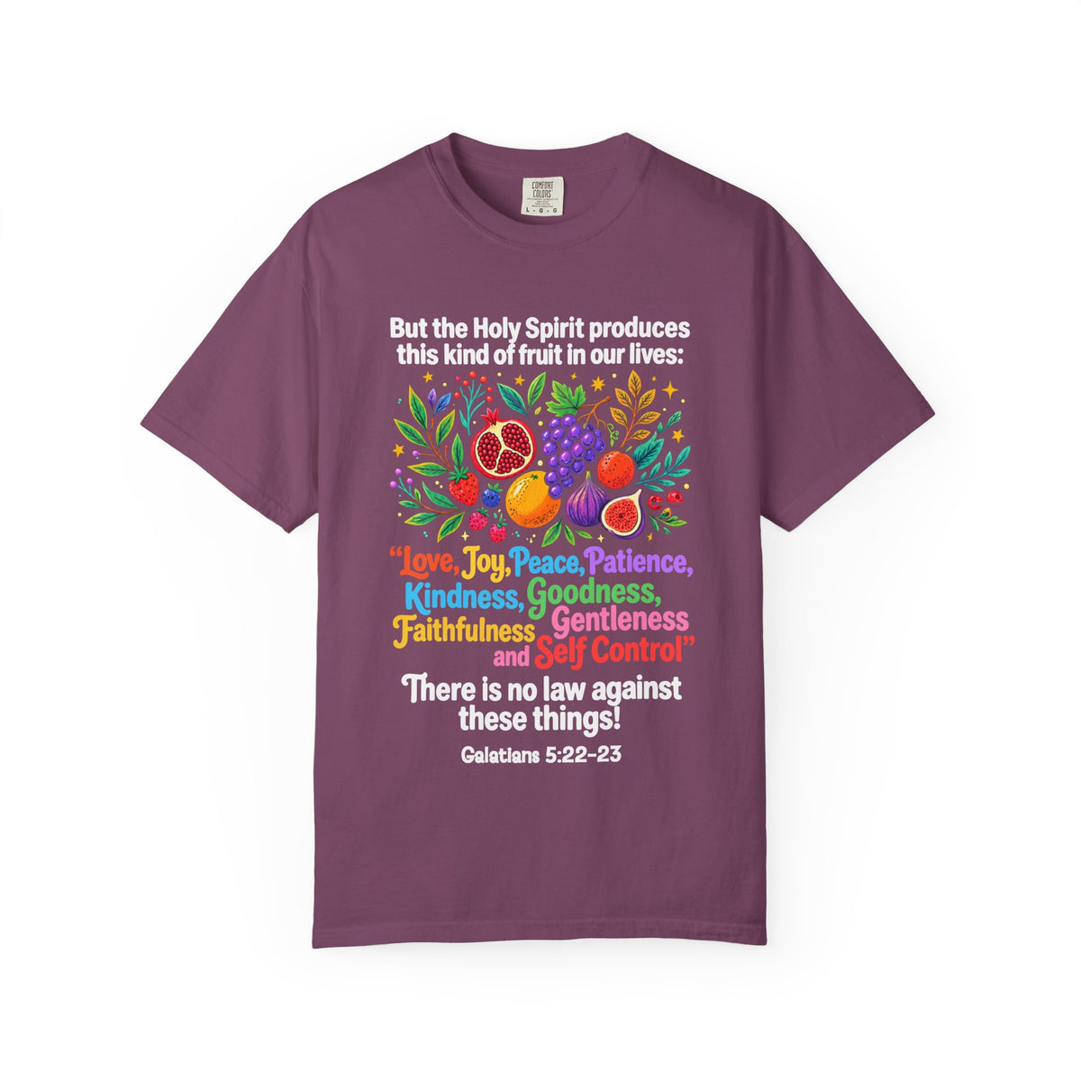 Fruit of the Spirit T‑Shirt — Galatians 5:22‑23 Christian Faith Tee