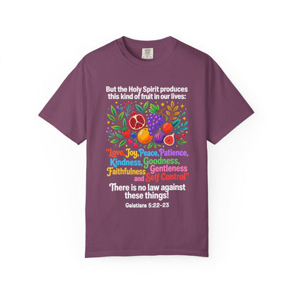 Fruit of the Spirit T‑Shirt — Galatians 5:22‑23 Christian Faith Tee