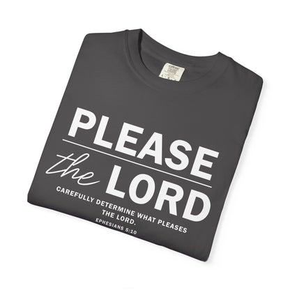Please the Lord Ephesians 5:10 T-Shirt 100% Cotton T-Shirt