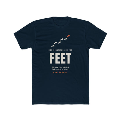 How Beautiful Are the Feet Faith-Inspired Christian T-Shirt
