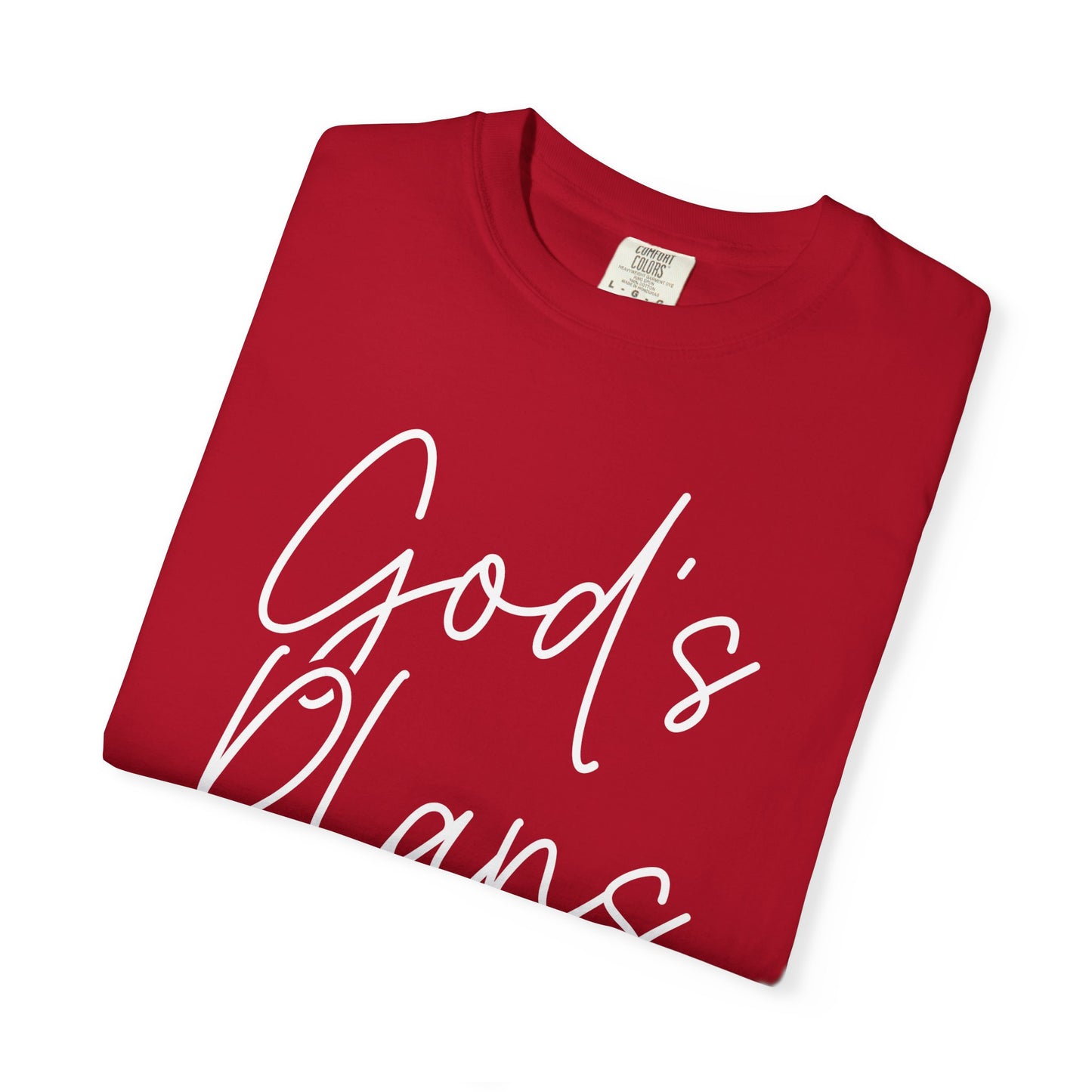 God's Plans Jeremiah 29:11 100% Cotton‑Shirt — Inspirational Faith Graphic T-shirt
