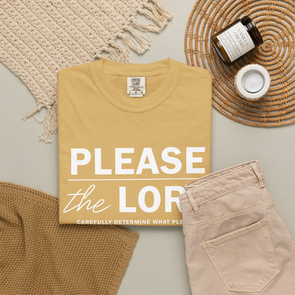 Please the Lord Ephesians 5:10 T-Shirt 100% Cotton T-Shirt