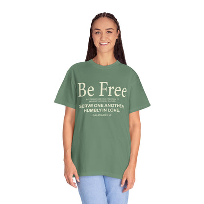 Be Free "Galatians 5:13" Beige