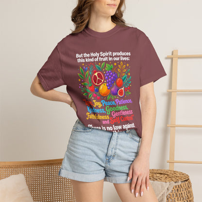 Fruit of the Spirit T‑Shirt — Galatians 5:22‑23 Christian Faith Tee