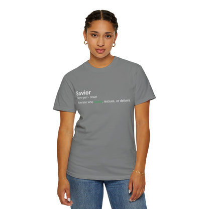 Savior Definition T-Shirt 100% cotton
