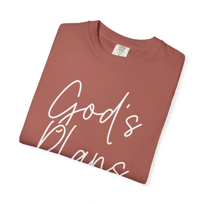 God's Plans Jeremiah 29:11 100% Cotton‑Shirt — Inspirational Faith Graphic T-shirt