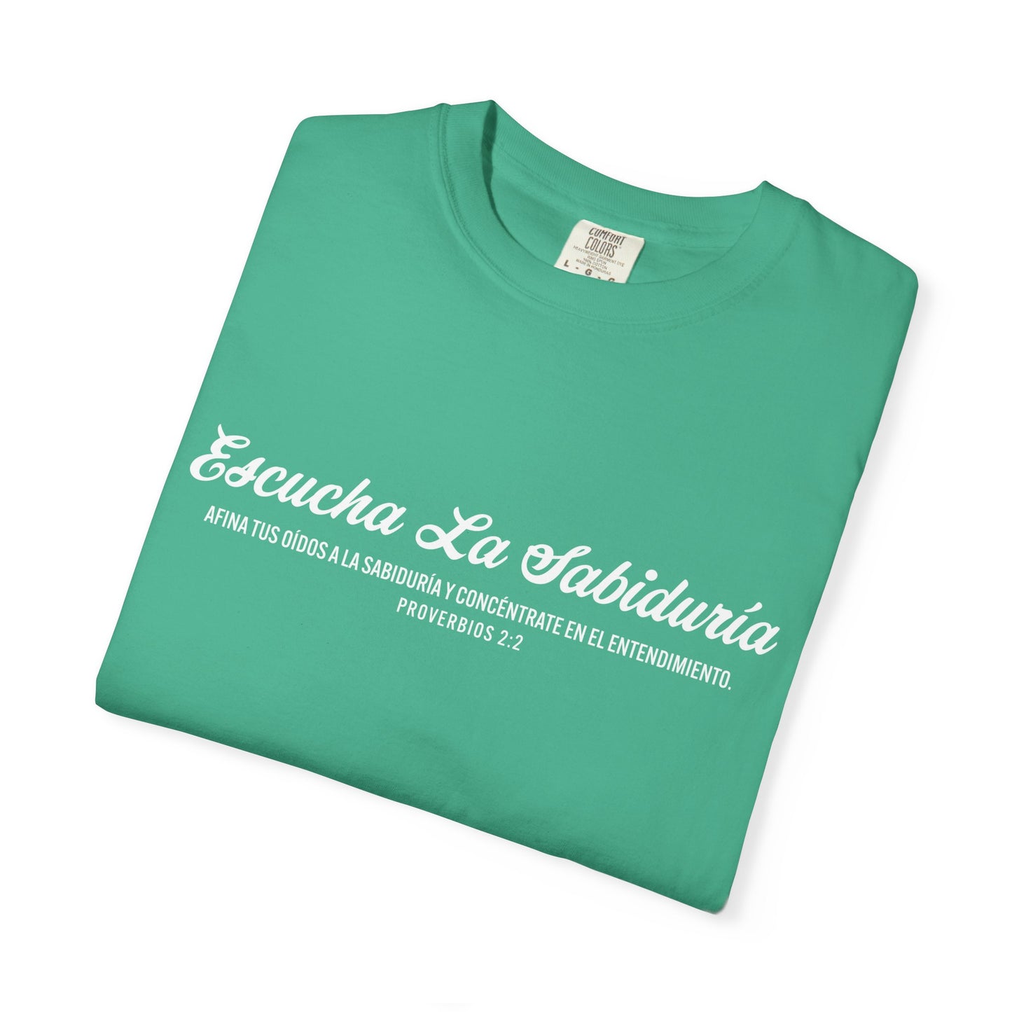 Proverbios 2:2 "Escucha la Sabiduría" T-Shirt