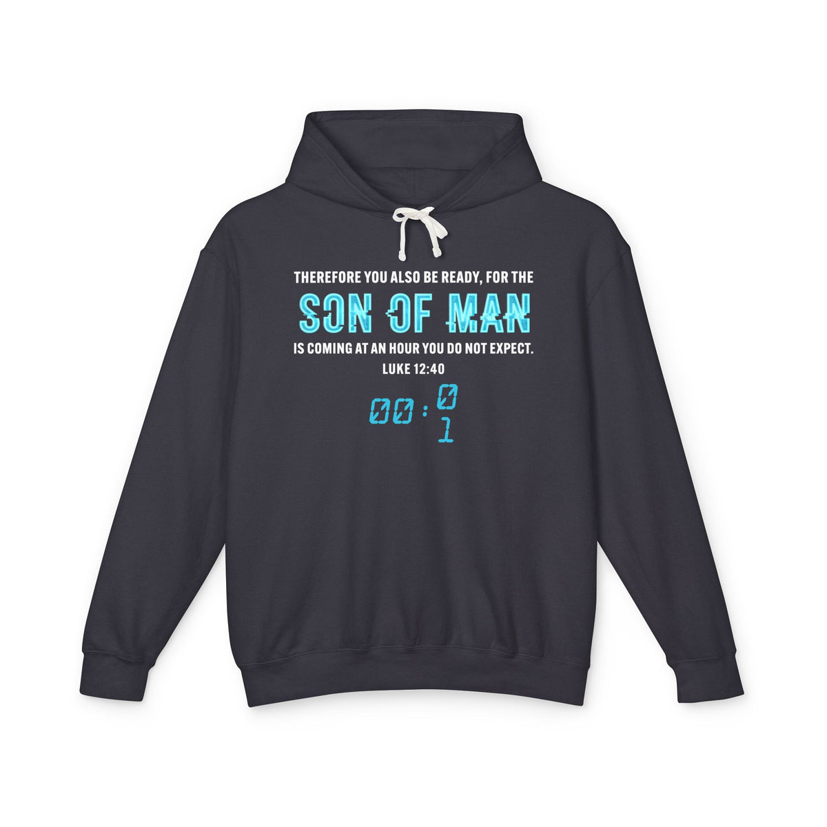 Son of Man is Coming Cotton T‑Shirt — Christian Faith Graphic  Hooded Sweatshirt