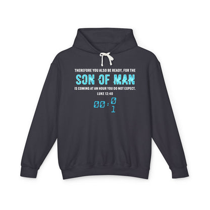 Son of Man is Coming Cotton T‑Shirt — Christian Faith Graphic  Hooded Sweatshirt