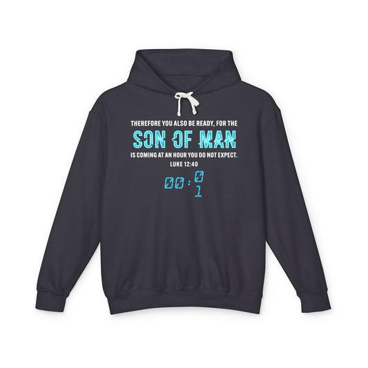 Son of Man is Coming Cotton T‑Shirt — Christian Faith Graphic  Hooded Sweatshirt