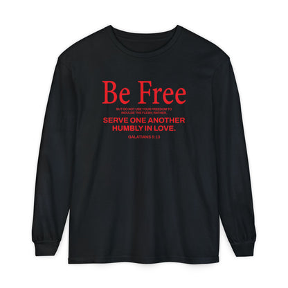 Be Free "Galatians 5:13" RED