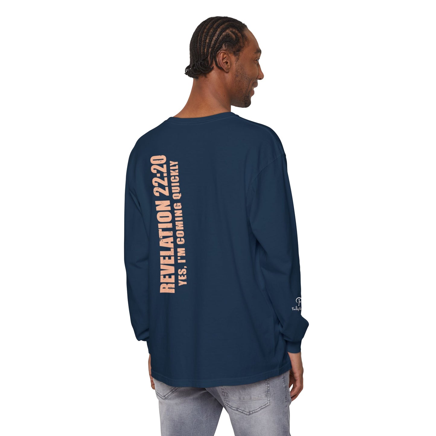 Revelation 22:20 Cotton Long Sleeve T-Shirt