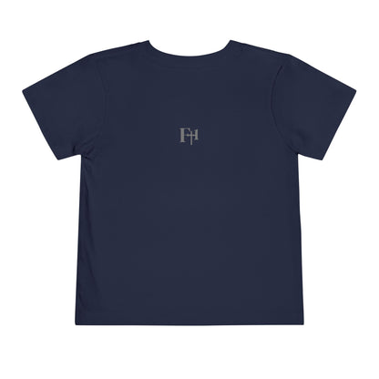 Toddler Tee — "For I’m the Lord Who Makes You" Floral Bible Verse (Isaiah 44:2)