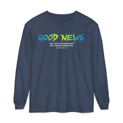 Good News Revelation 22:20 Long Sleeve T-Shirt — 100% Cotton