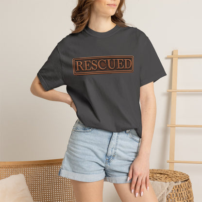 Rescued Colossians 1:13-14 Cotton T-Shirt