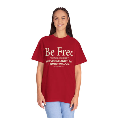 Be Free "Galatians 5:13" Beige