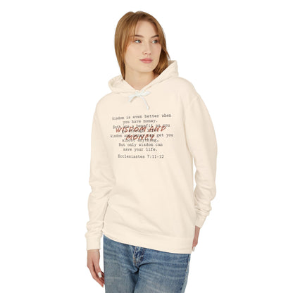 Biblical Wisdom Long Sleeve T-Shirt — Faith Scripture Christian Hoodie
