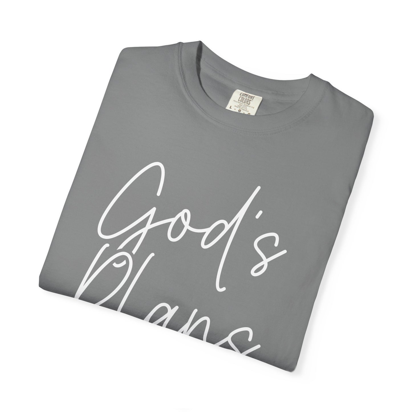 God's Plans Jeremiah 29:11 100% Cotton‑Shirt — Inspirational Faith Graphic T-shirt