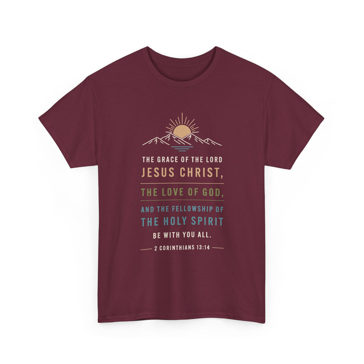 The Grace of the Lord Jesus Christ Christian Scripture T-Shirt