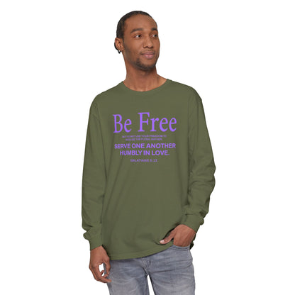 Be Free "Galatians 5:13" PURPLE