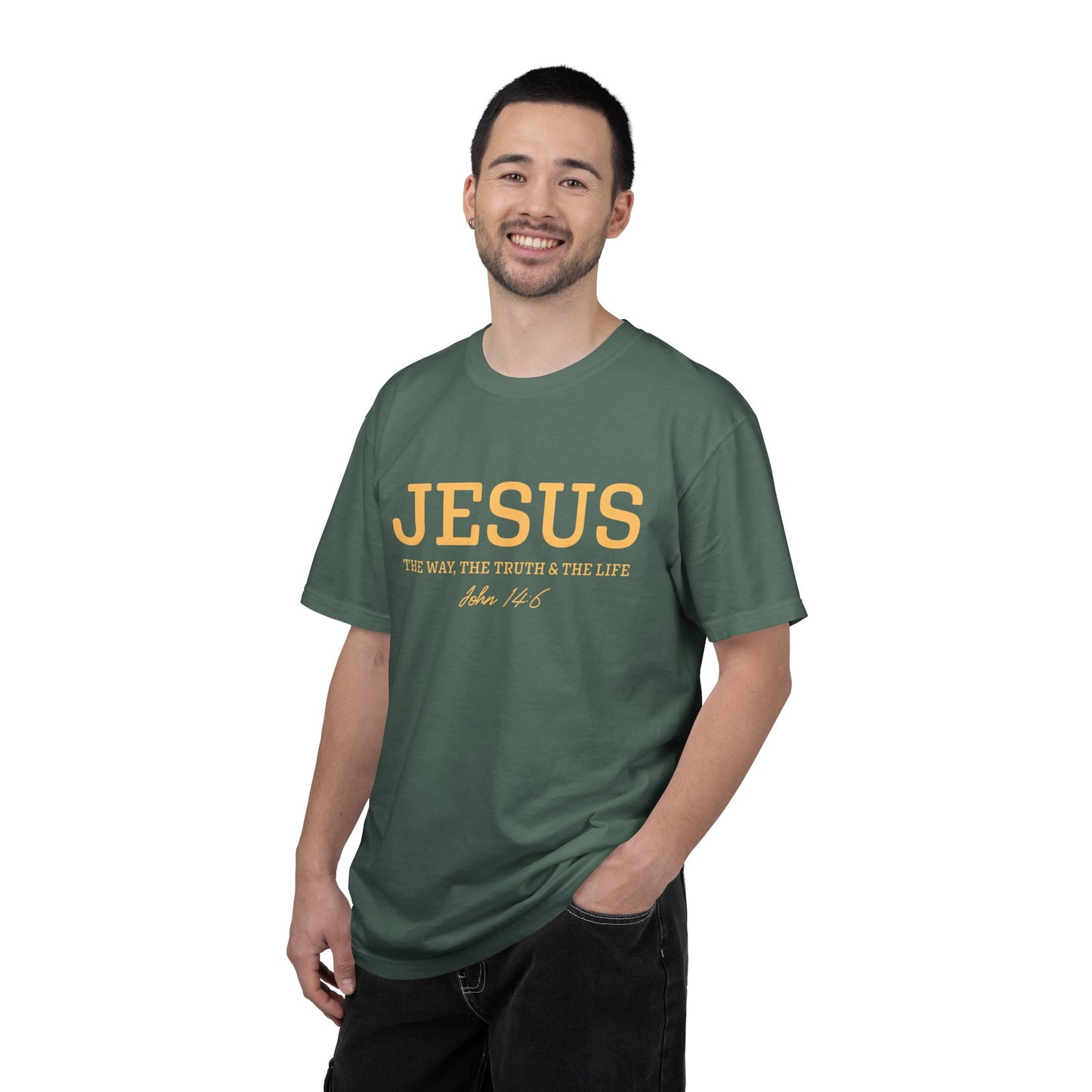 Jesus John 14:6 T-Shirt — "I Am the Way, the Truth, and the Life" Christian Tee