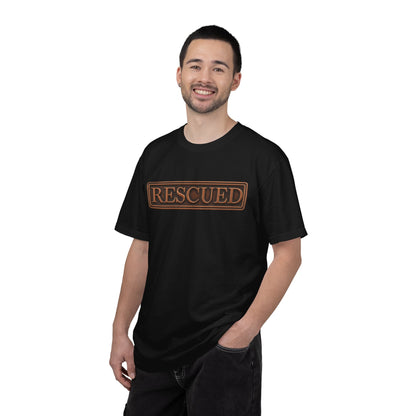 Rescued Colossians 1:13-14 Cotton T-Shirt