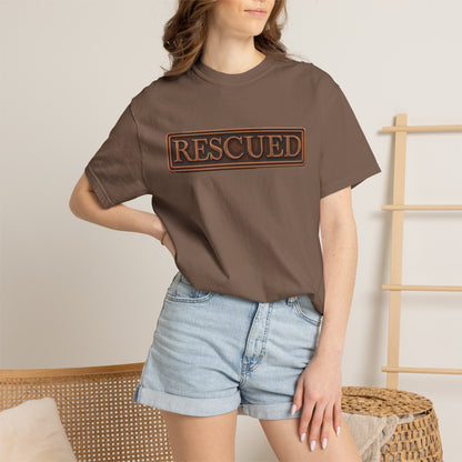 Rescued Colossians 1:13-14 Cotton T-Shirt