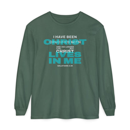 I have been Crucified with Christ "Galatians 2:20" TEAL