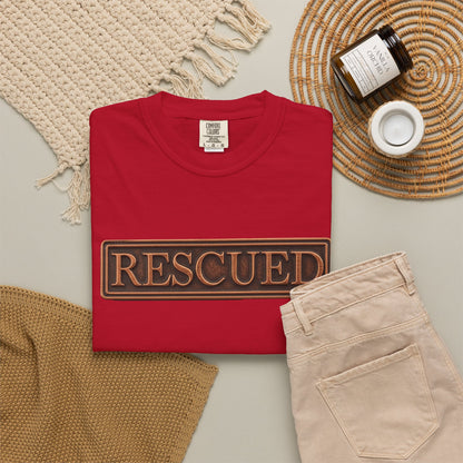 Rescued Colossians 1:13-14 Cotton T-Shirt