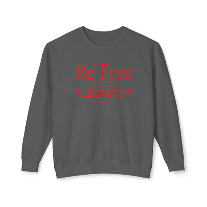 Be Free "Galatians 5:13" Red